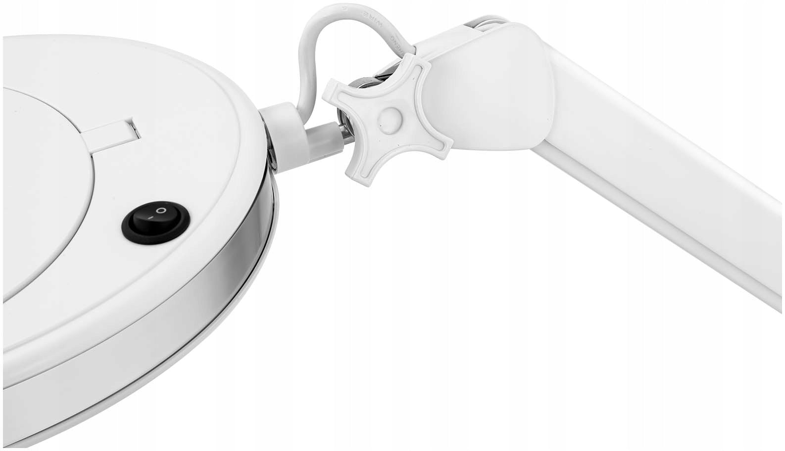 2x Cosmetic magnifier lamp with mobile magnifying glass 5 dpi 72x LED Brand Physa