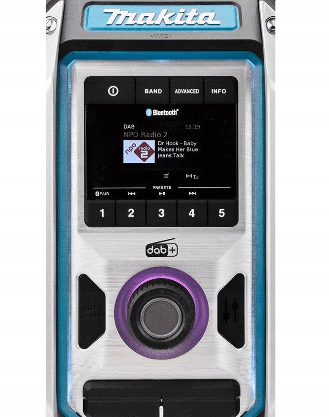 2x DAB/DAB+ RADIO RECEIVER, BLUETOOTH, SUBWOOFER Brand Makita