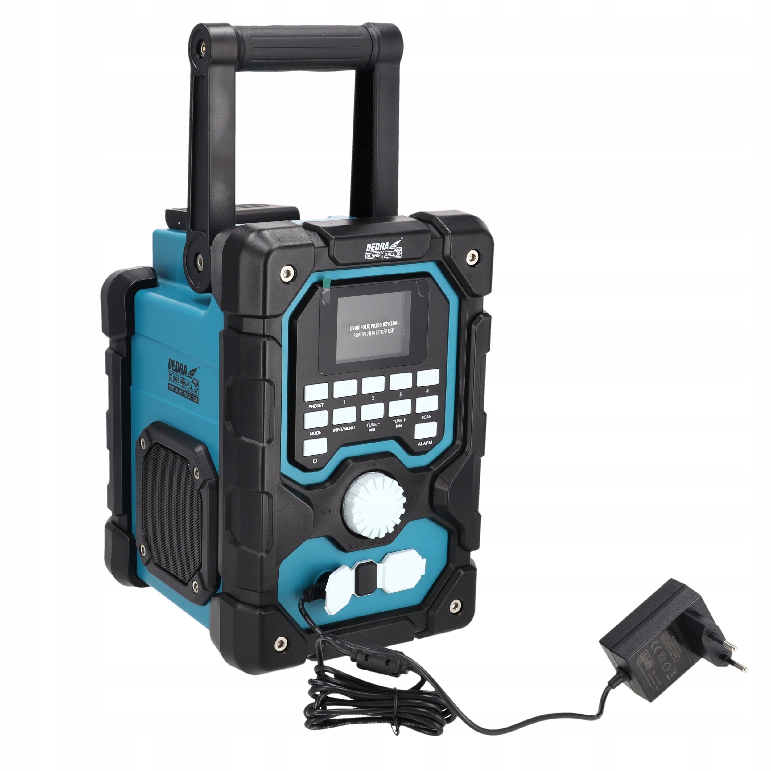 2x DAB+/FM BLUETOOTH 18V USB BATTERY RADIO - DED7006BT