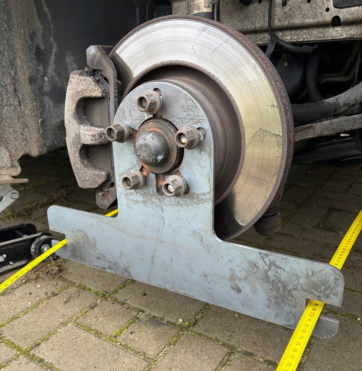 2x DEVICE FOR SETTING WHEEL CONVERGENCE IN VEHICLES GEOMETRY CONVERGENCE