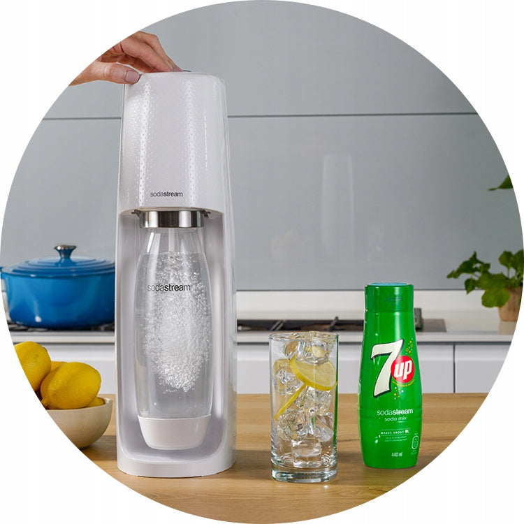 2x DRINK CONCENTRATE FOR SATURATOR 7UP 440ML SODASTREAM SYRUP Manufacturer code 2x 7up 18L napoju