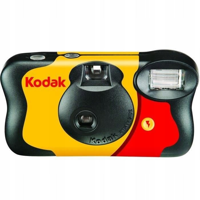 2x Disposable Camera Kodak Fun Flash 27 Pcs Photos Model Fun Flash