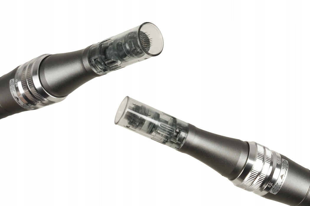 2x Dr Pen M8 W Wireless Dermabrasion Microneedle Mesotherapy 20 Cartridges Model M8-W