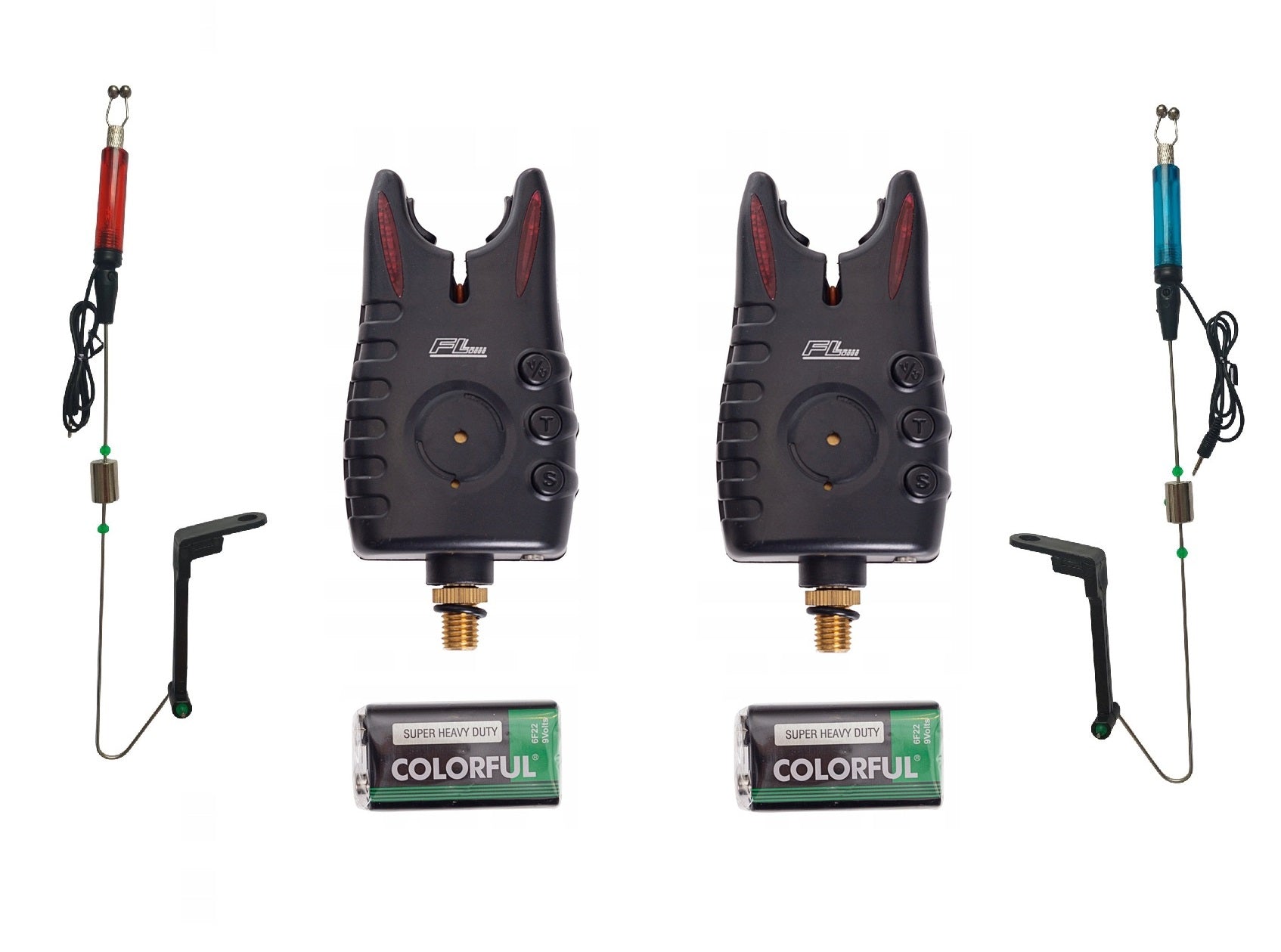 2x ELECTRONIC BITE Indicator 2x LED Swinger