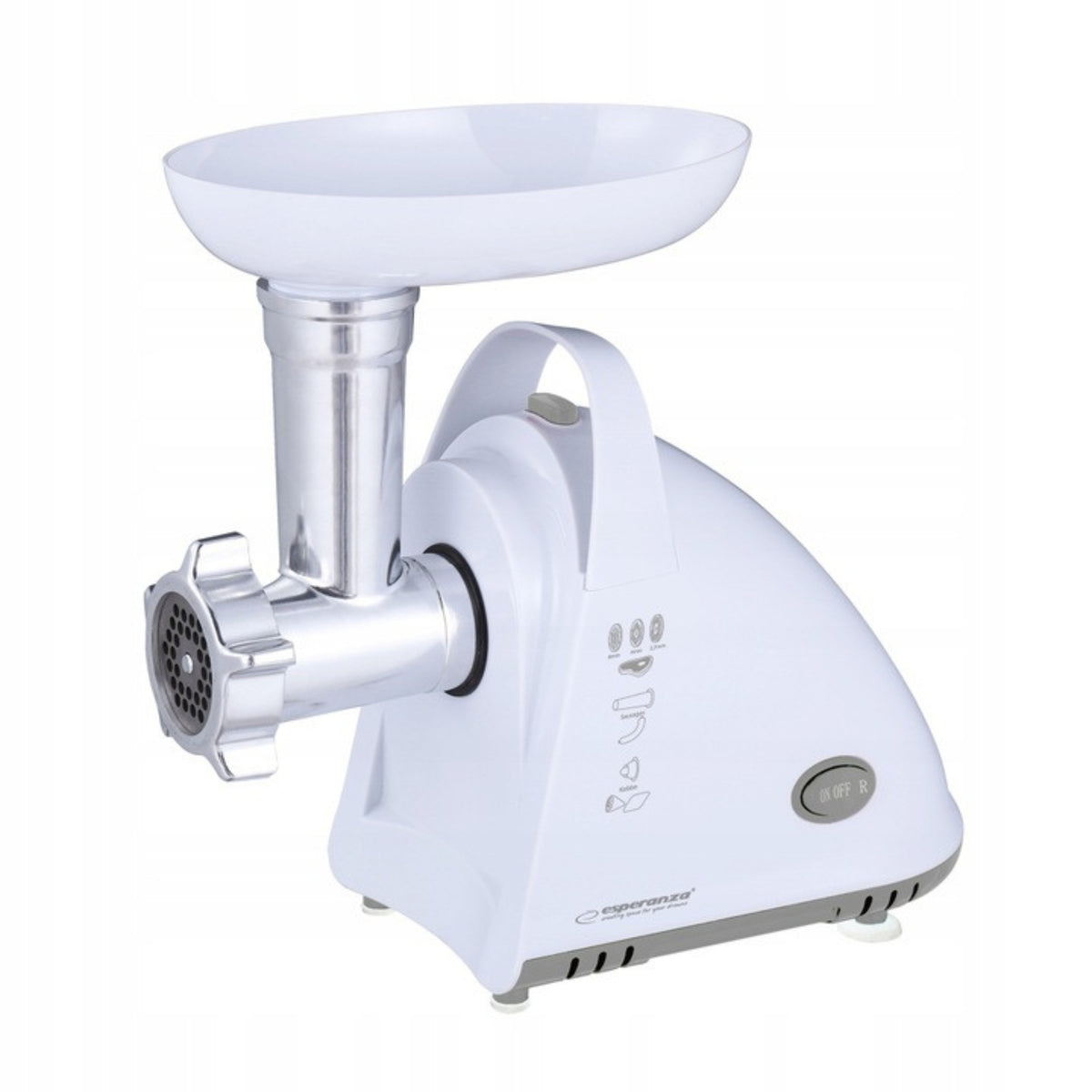 2x ESPERANZA MEAT GRINDER MEATLOAF 2200W EKM031 Dominant color white