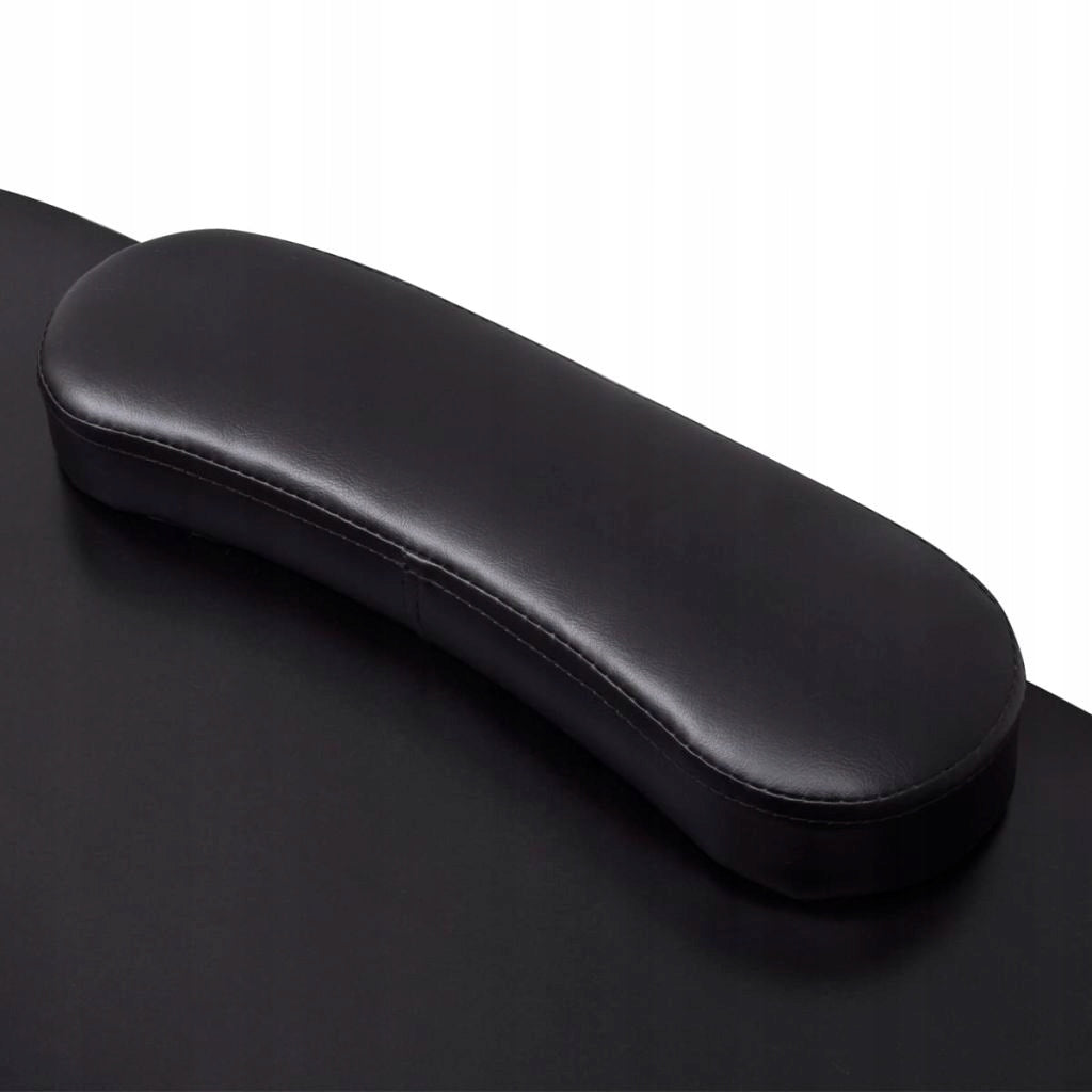 2x Folding manicure table, black with circles Manufacturer code 110123