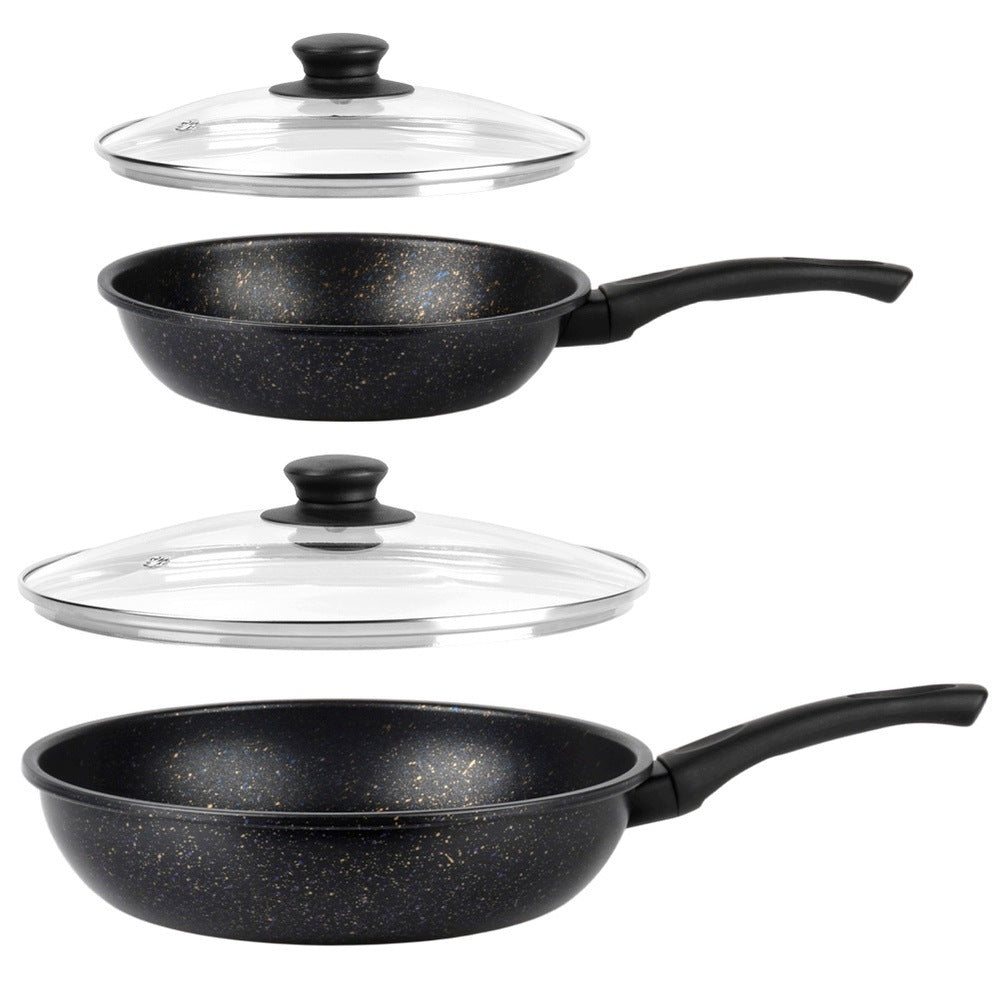 2x GRANITe frying pan with lid VILDE 20 24 cm Manufacturer code 5900670129214