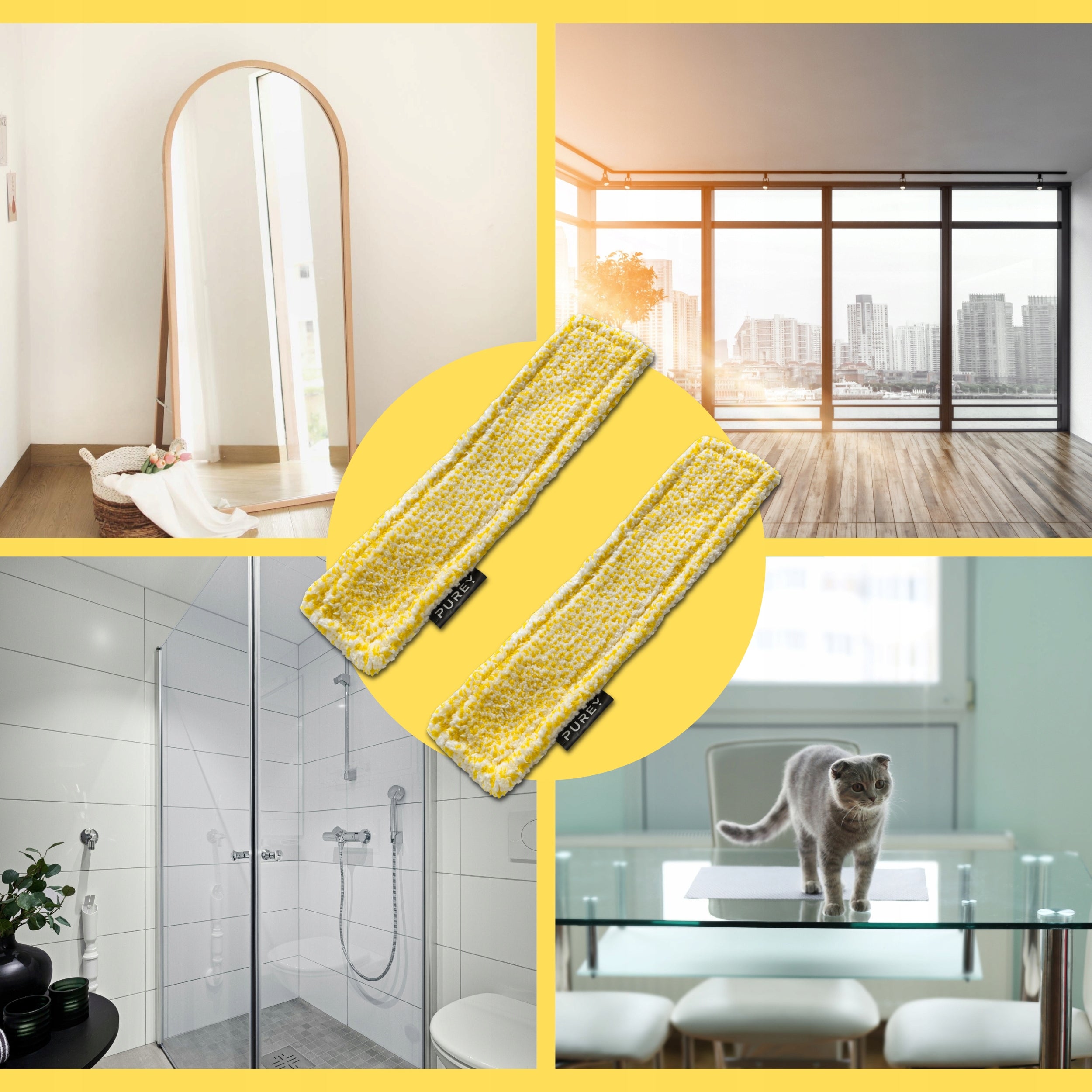 2x KARCHER WV PADS FOR VELCRO WINDOW WASHER + LIQUID CONCENTRATE FOR WINDOWS RM500 Manufacturer code pady do karcher WV + płyn karcher do okien