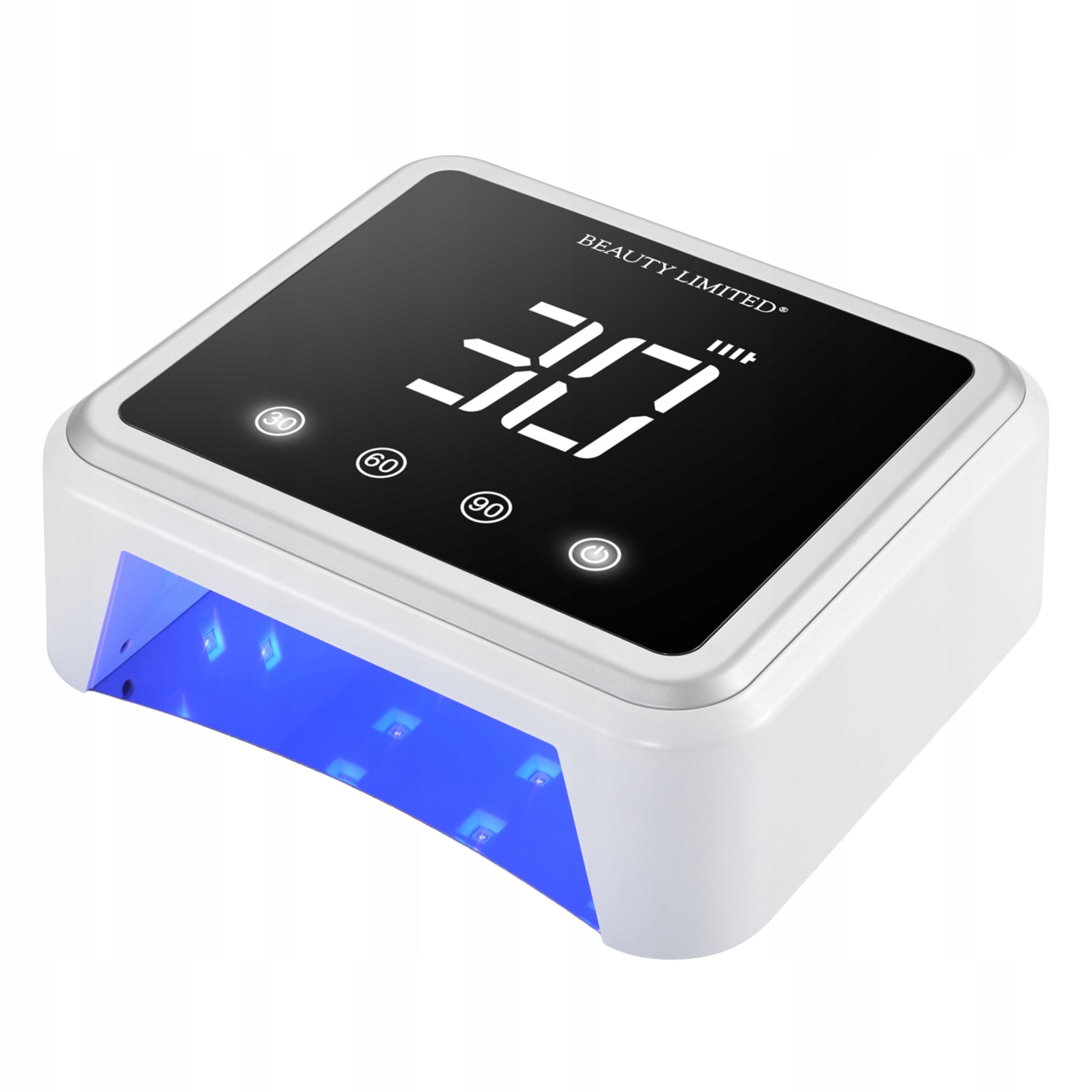2x Led Lamp Uv Beauty Limited Nailglow 180 W White