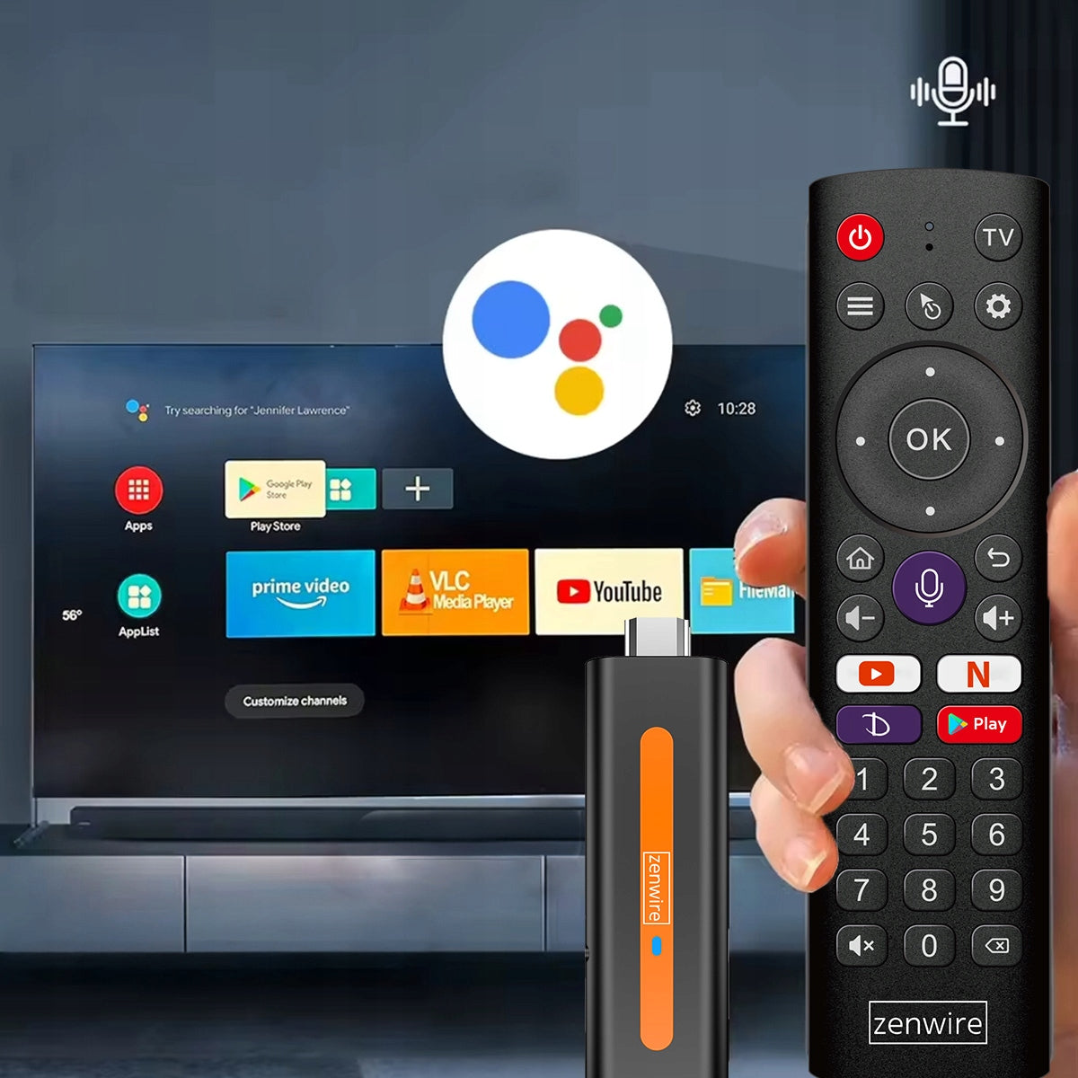 2x Media Player Zenwire With Android 14 16 Gb Hdmi Brand Zenwire