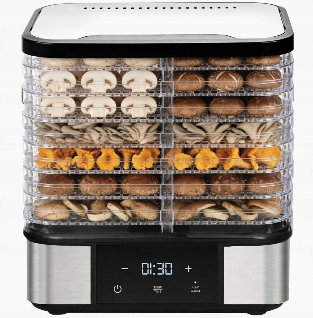 2x Mushroom Dryer Fruit Vegetables Ziol Food Timer Large Strong 7 Trays