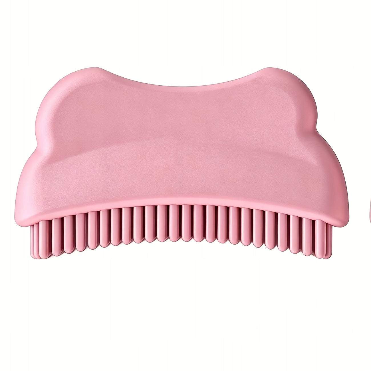 2x NECK FACE MASSAGE BRUSH Silicone Massage Lymphatic Drainage 2pcs Packaging status original