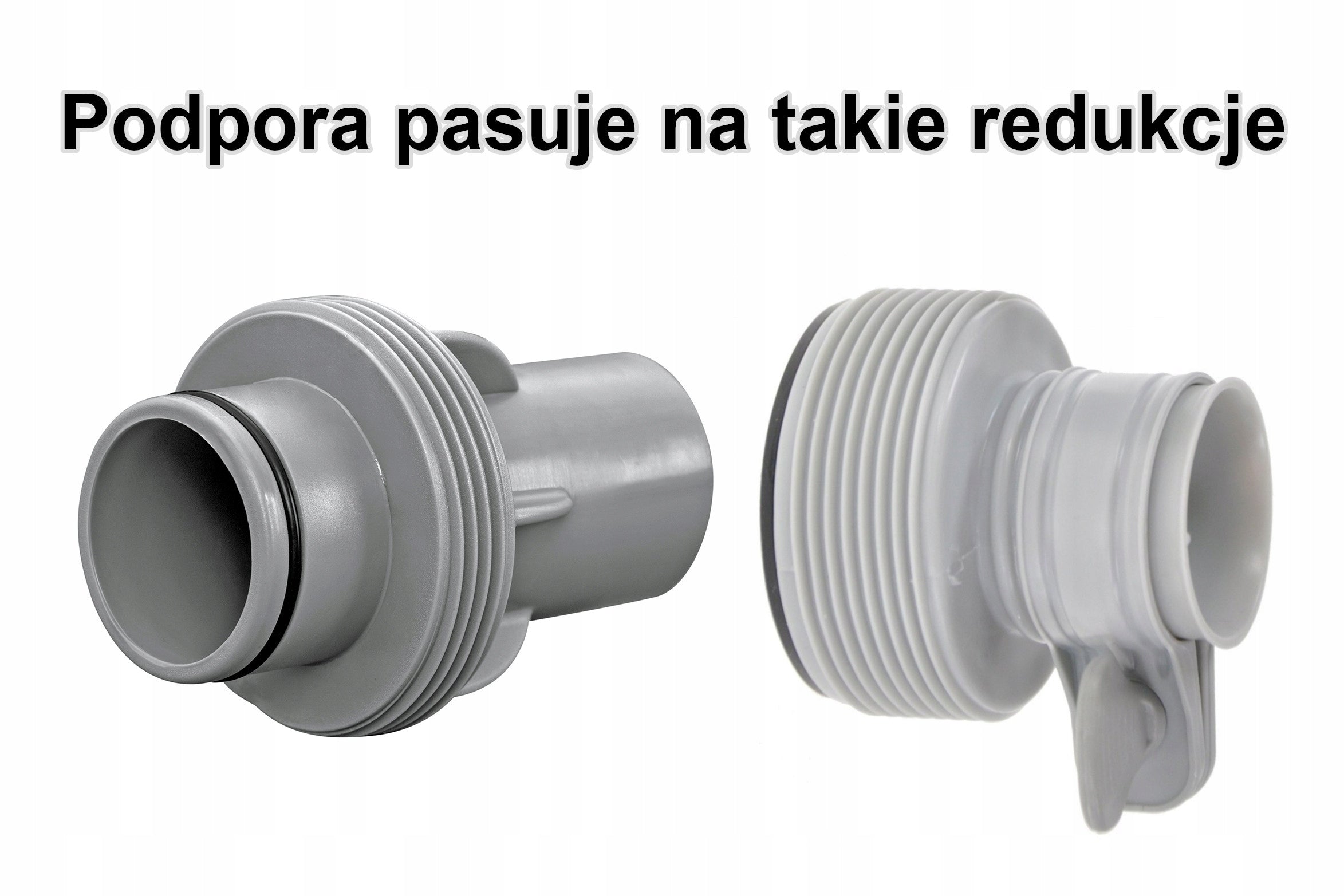 2x POOL PIPE SUPPORT d POOL INTEX ADAPTER Bracket REDUCTION 32x38 Manufacturer code Podpora duża