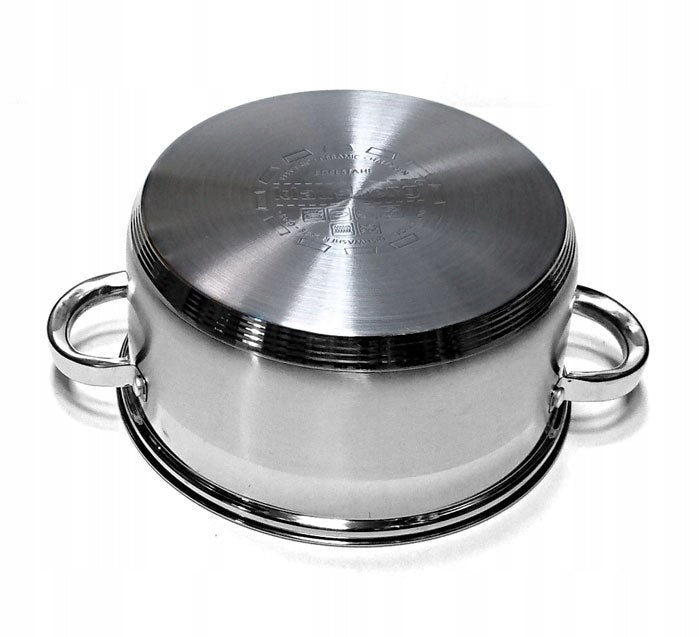 2x POT FOR STEAM KLAUSBERG 5 ELEMENT. 18cm KB-7137 Brand Klausberg