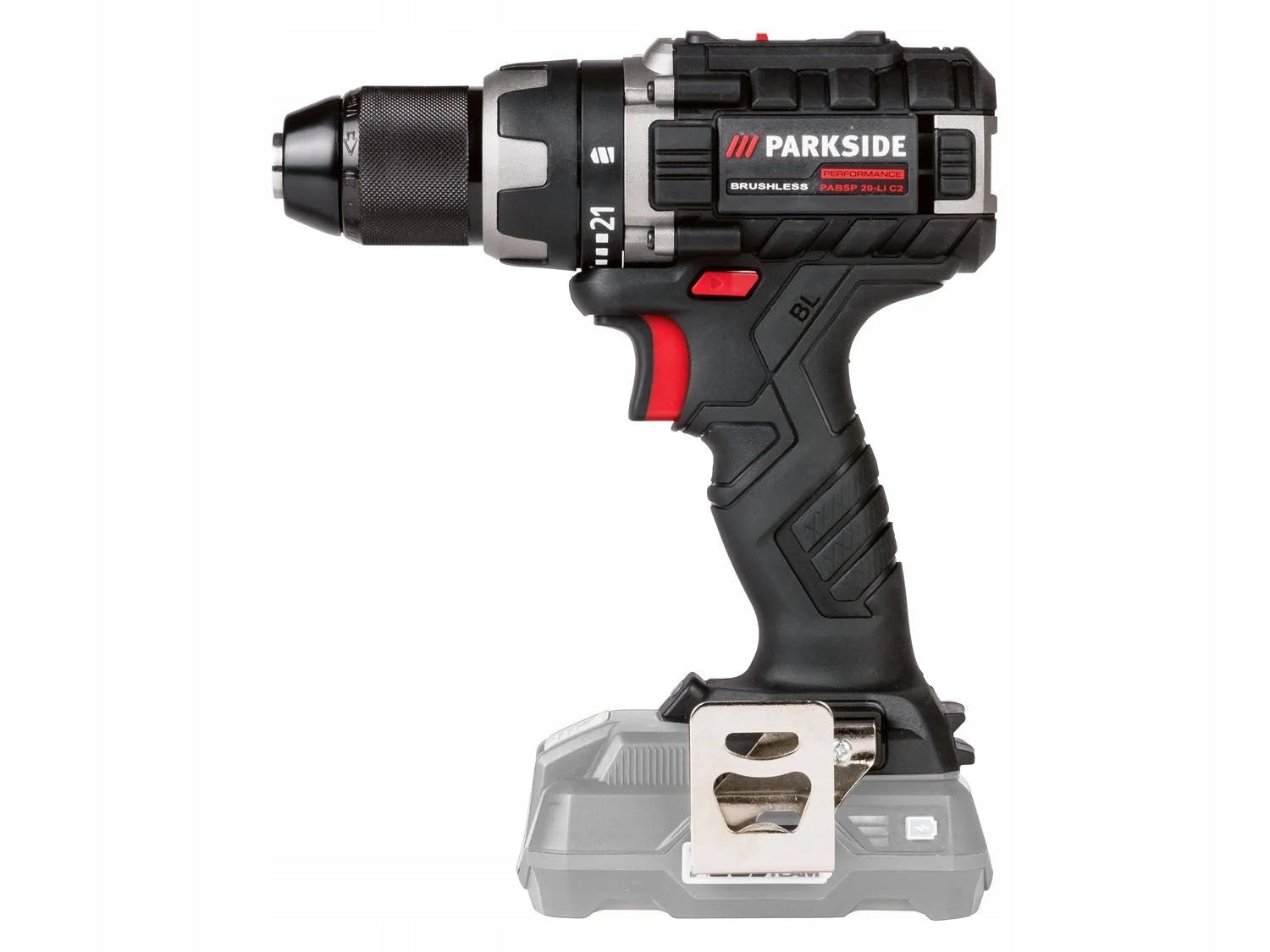 2x Parkside Impact-free drill 20 V 0 W Packaging status original