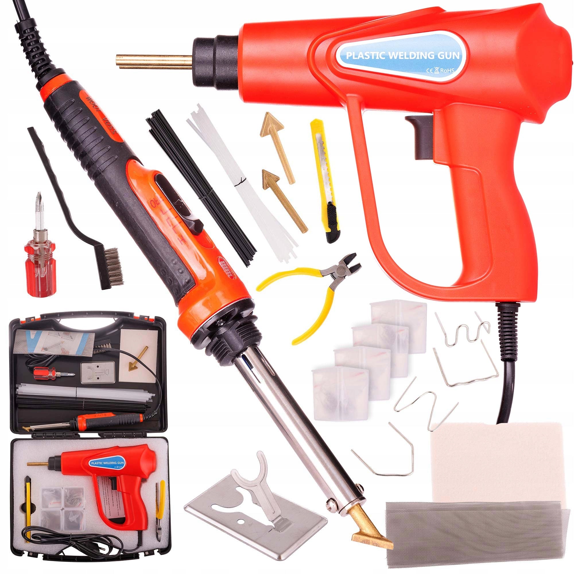 2x Plastic Welding Machine 100W Plastic Stapler Soldering Machine