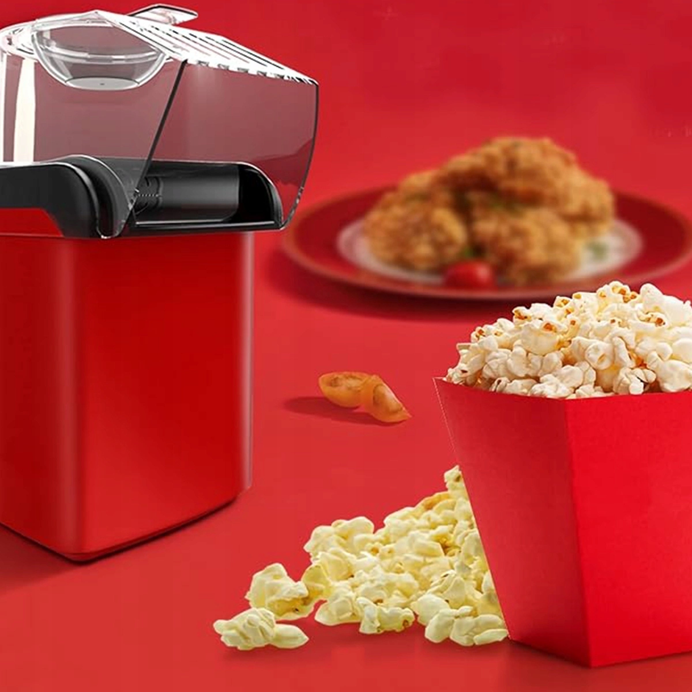 2x Popcorn Maker Aaa 5907419780187 Red 1200 W Dominant color red