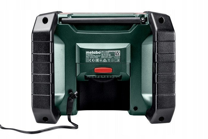 2x R 12-18 BT BATTERY RADIO Brand Metabo