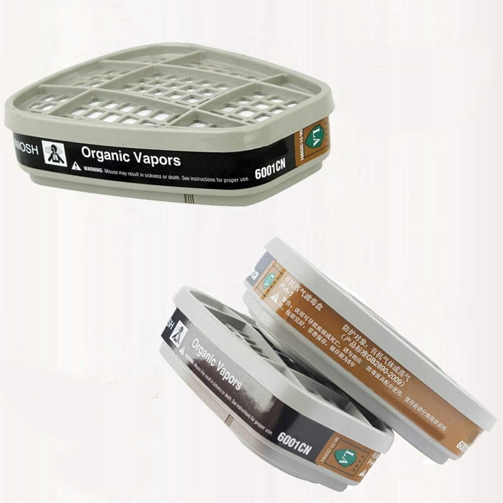 2x REPLACEMENT FILTERS MASK ABSORBERS 6800 HALF MASKS 6200 Medical device no