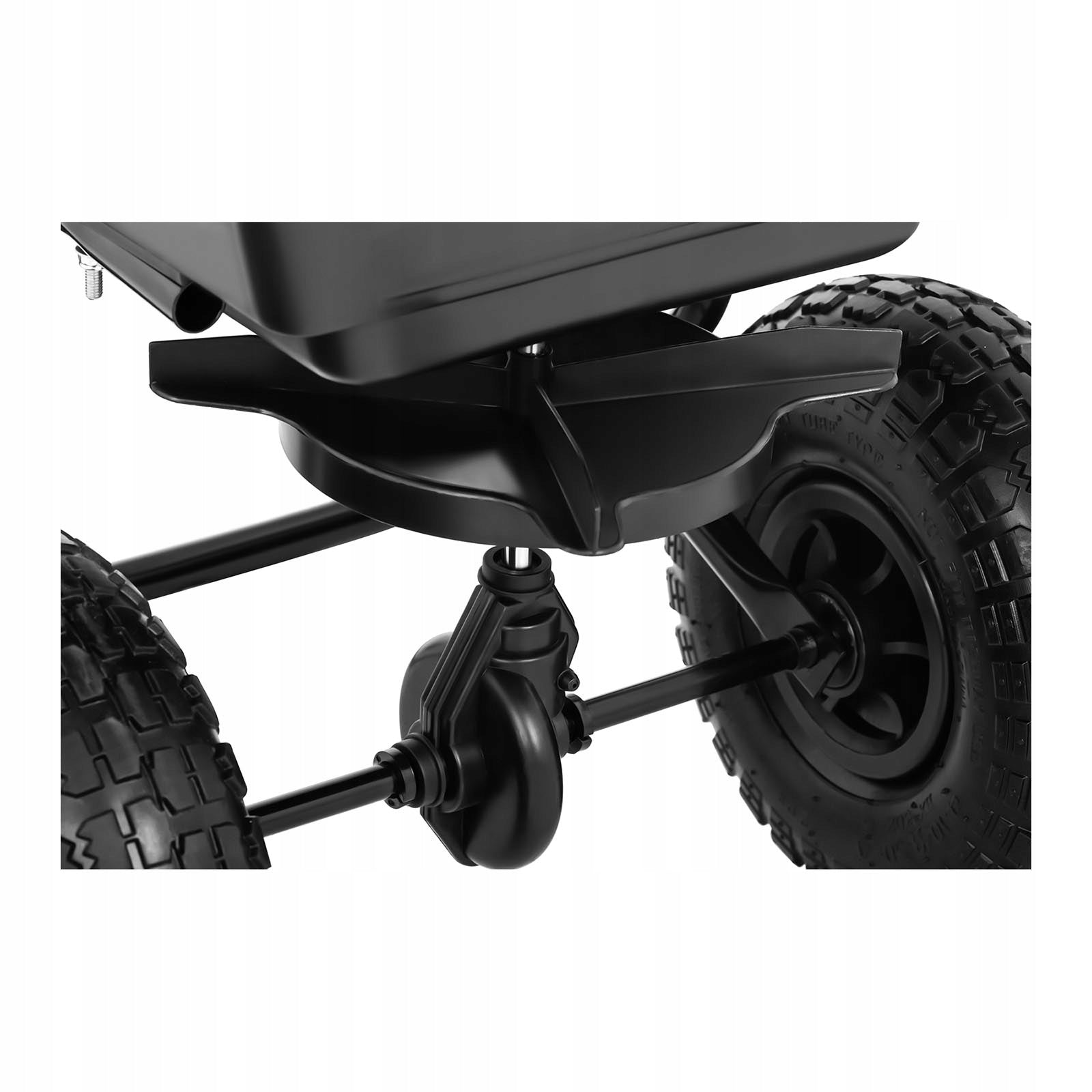 2x Seed spreader for sand salt grass fertilizers 14 l Series HT-TEMPLE-1