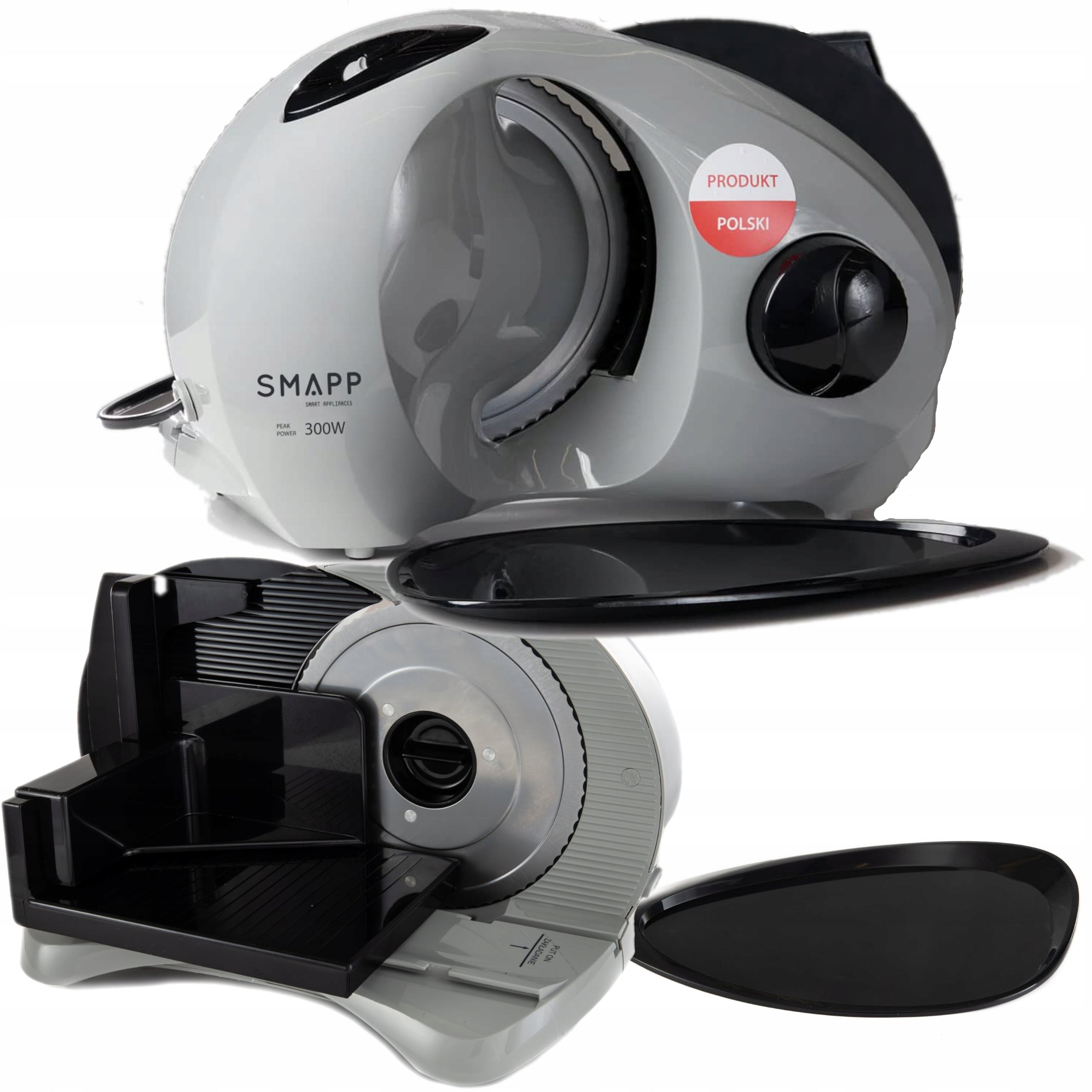 2x Slicer 294.5 SMAPP graphite Dominant color silver/gray