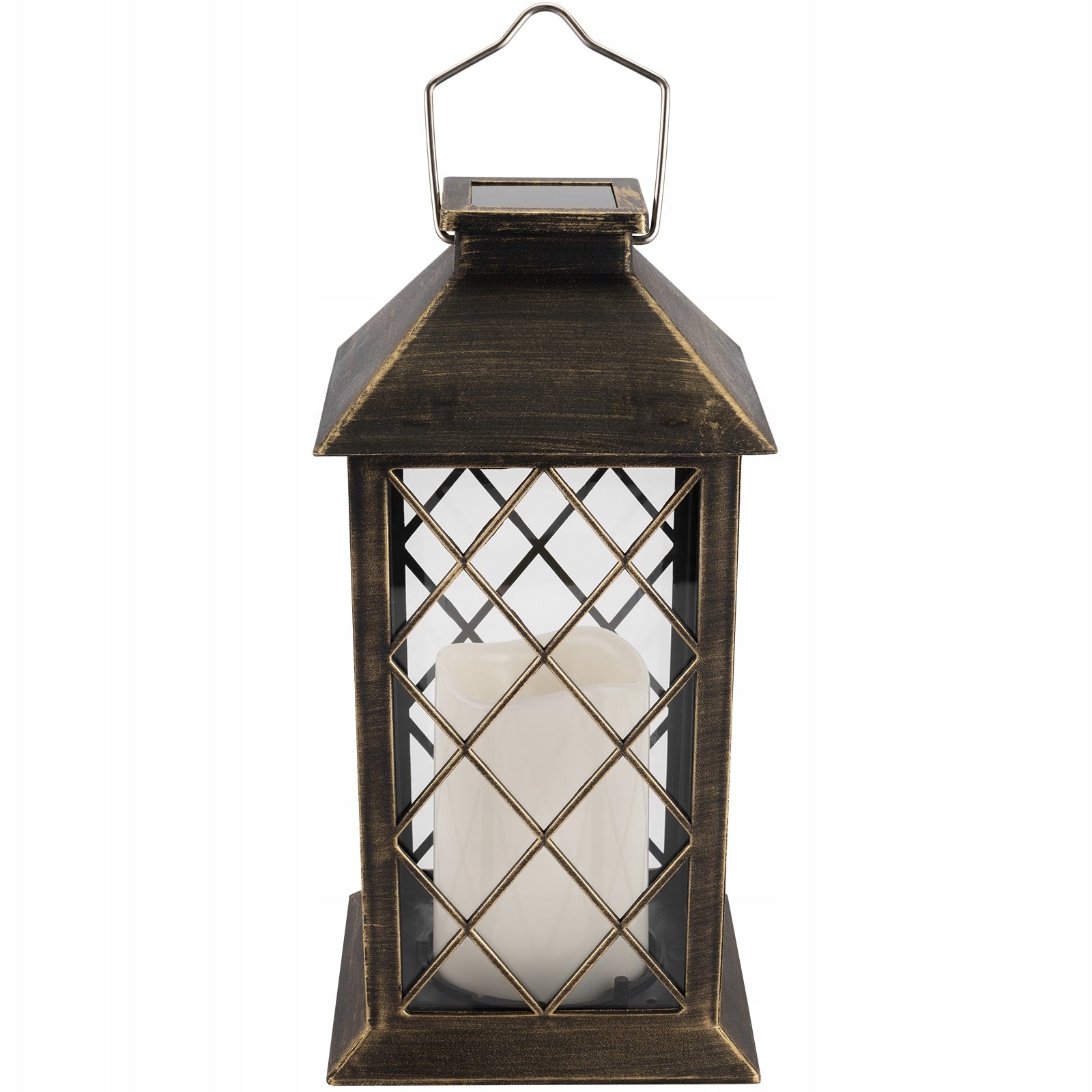 2x Solar Garden Light LED LANTERN 28cm PATINA SOLAR CANDLE Manufacturer code lampa solarna ogrodu altanki na taras wisząca