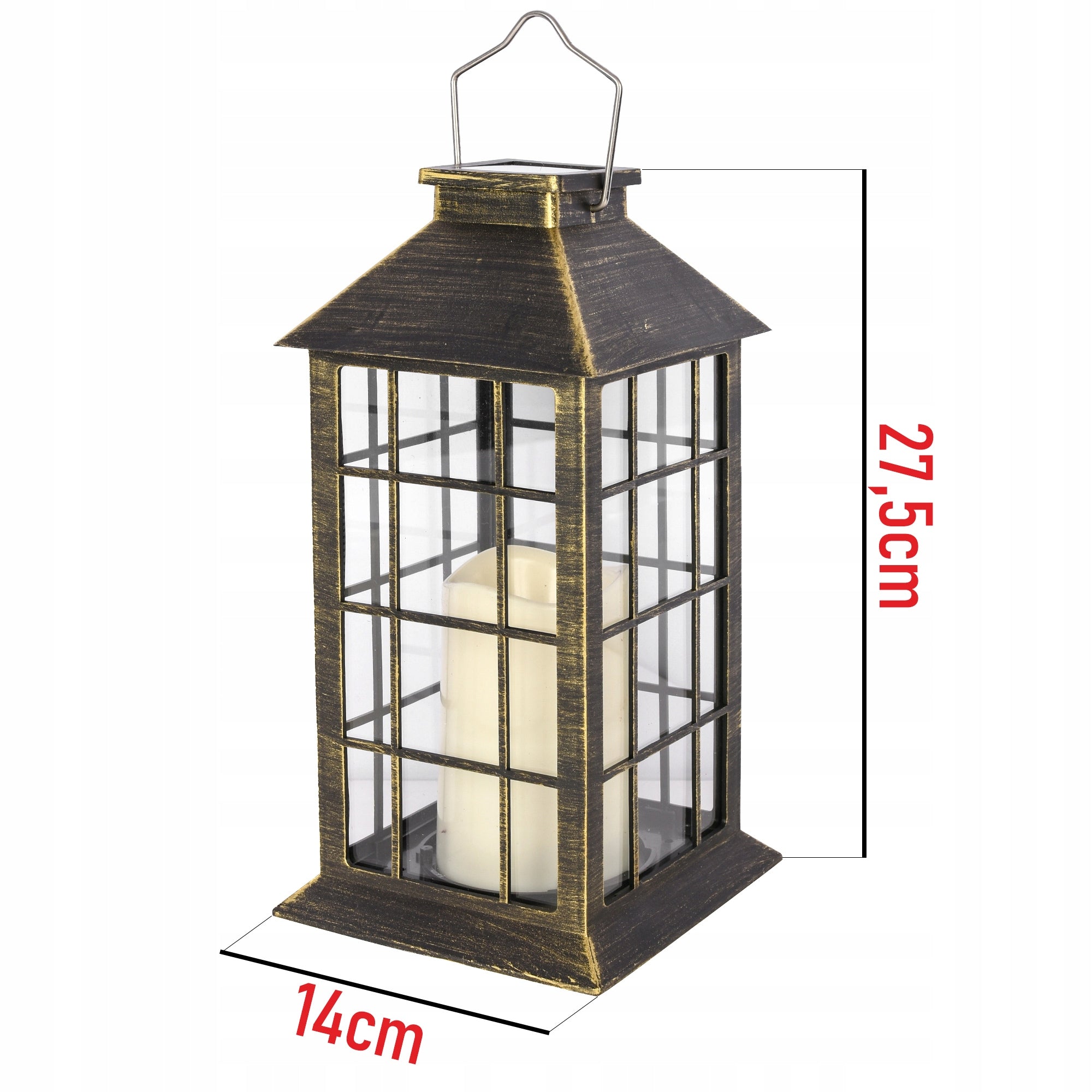 2x Solar Lamp Garden Lantern LED SOLAR Lantern Snitch Manufacturer code Lampa Solarna LSOL-006