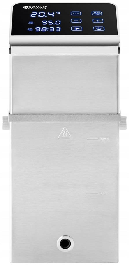 2x Sous-vide cooking circulator 80 l 2300 W Brand Royal Catering