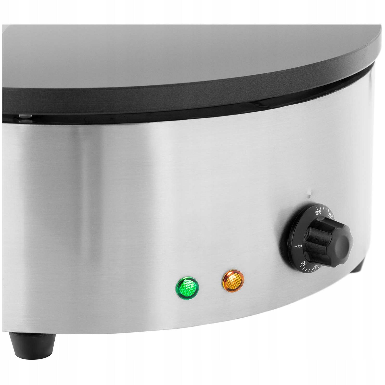 2x Teflon coated round pancake maker diameter 40cm Brand Royal Catering