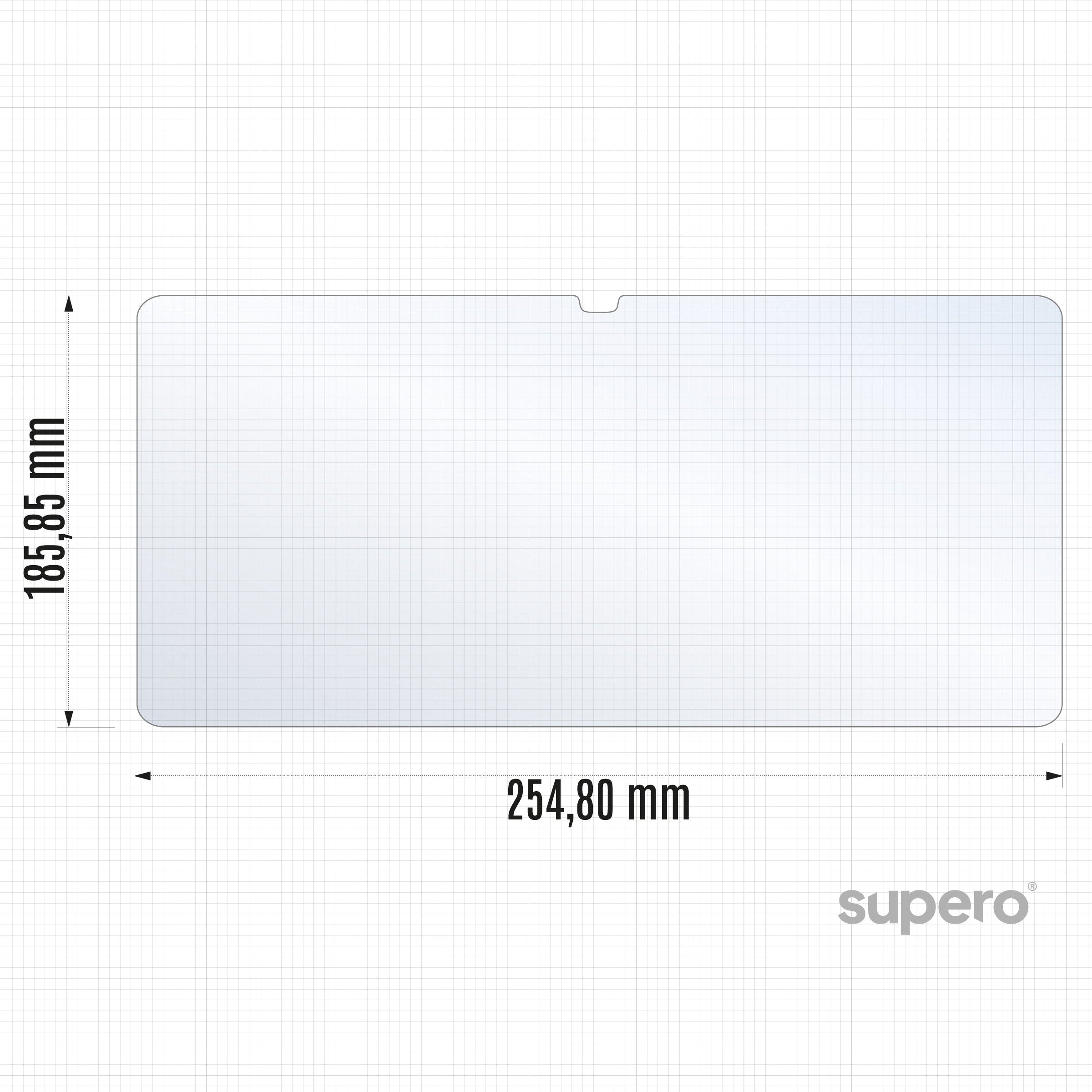 2x Tempered glass for Apple iPad A16 11 GEN 2025 / 10 GEN 2022 + applicator Dedicated brand Apple