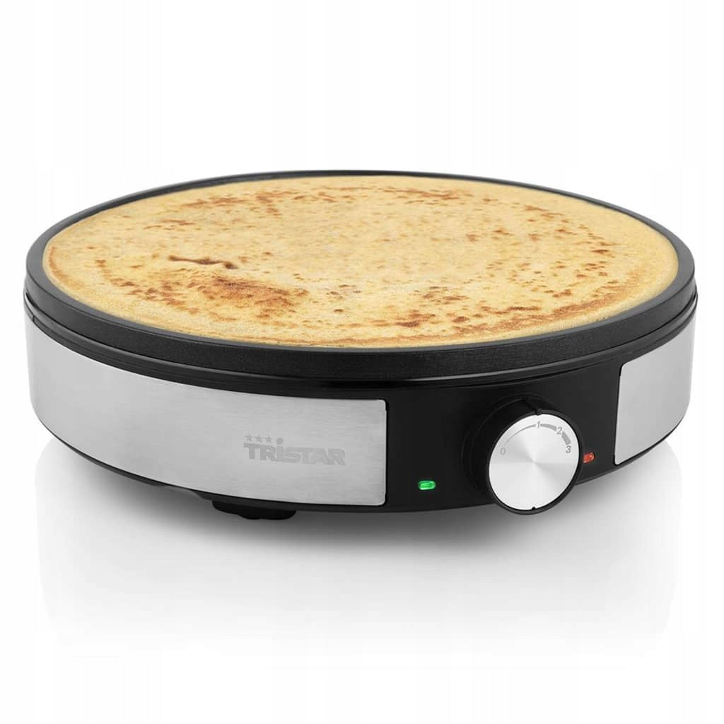 2x Tristar | Crepe Maker | BP-2638 | 1200 W | Amount of dough 1 | Crepe | Silver Brand Tristar