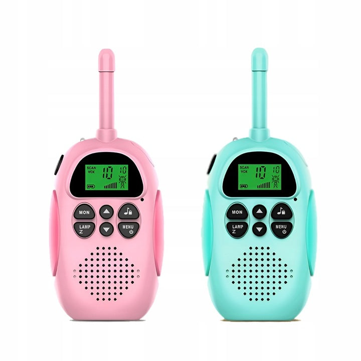 2x Walkie Talkie Two-Way Radio LED Flashlight Walkie Talkie LARGE RANGE FOR KIDS Packaging status original
