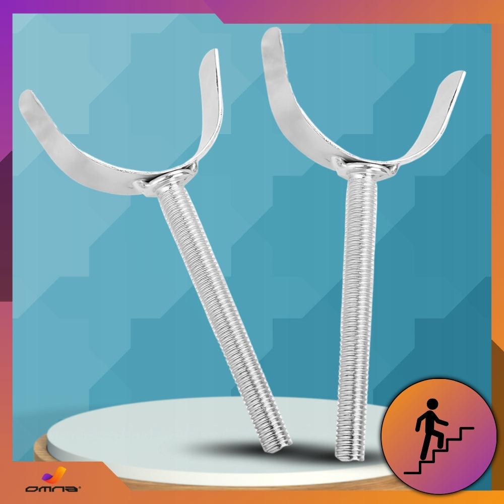 2x holder attachment to the protective barrier – adapter to the post/profile Packaging status original