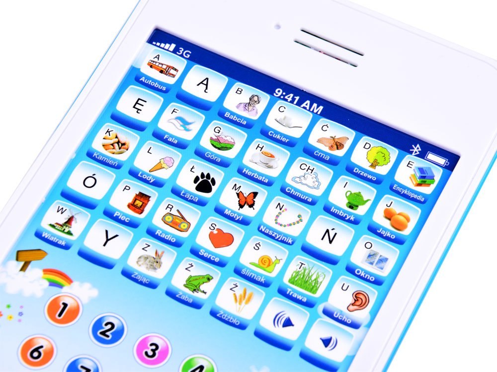 2x interactive educational TABLET in Polish | ZA3223 NI Brand no brand