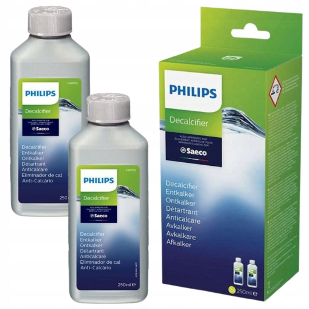 2x250ML PHILIPS DESCALER FOR KETTLE IRON COFFEE MACHINES SET ORGINAL