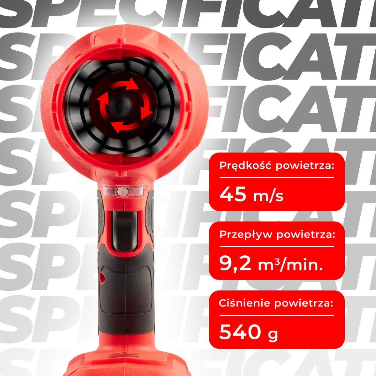 2xAKU 20V High Efficiency TURBO JET Cordless Handheld Garden Blower Packaging status original