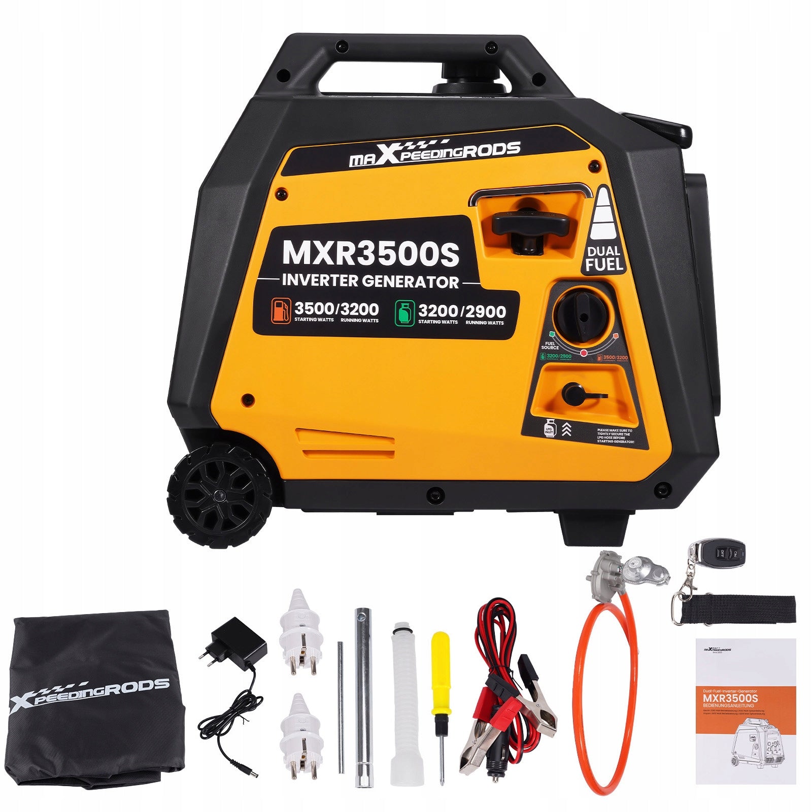 3.5KW Aggregate Inverter generator petrol/LPG electric start/remote Manufacturer code 3KW Petrol /LPG