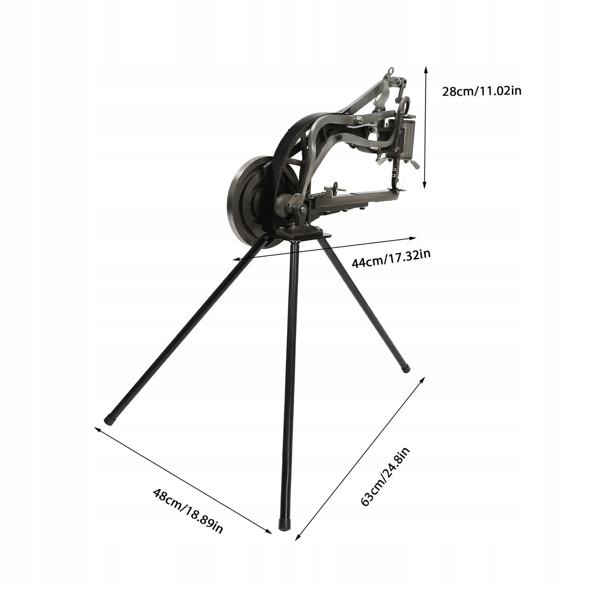 3-5MM HEAVY-DUTY SEWING MACHINE WITH NEEDLES FOR SHOE REPAIRS AND PATCHING Packaging status original