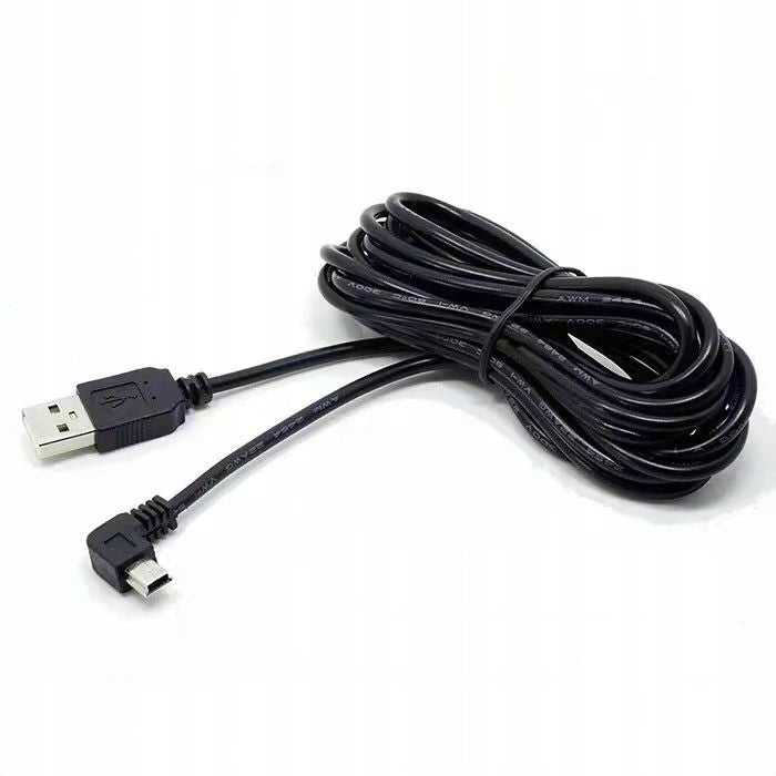 3.5m Mini USB 5V 2A Car Camera Cable - Power Cord