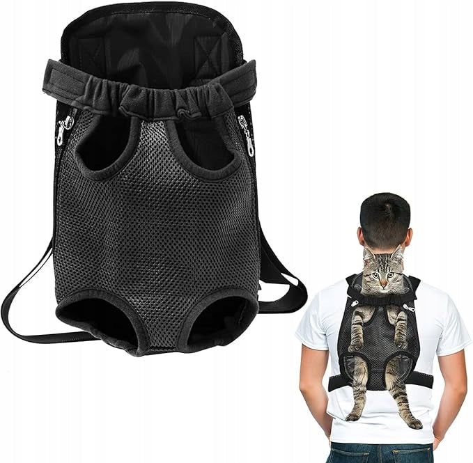 3-6.5kg Backpack transporter carrier for dog or cat r. L light double-sided Packaging status original