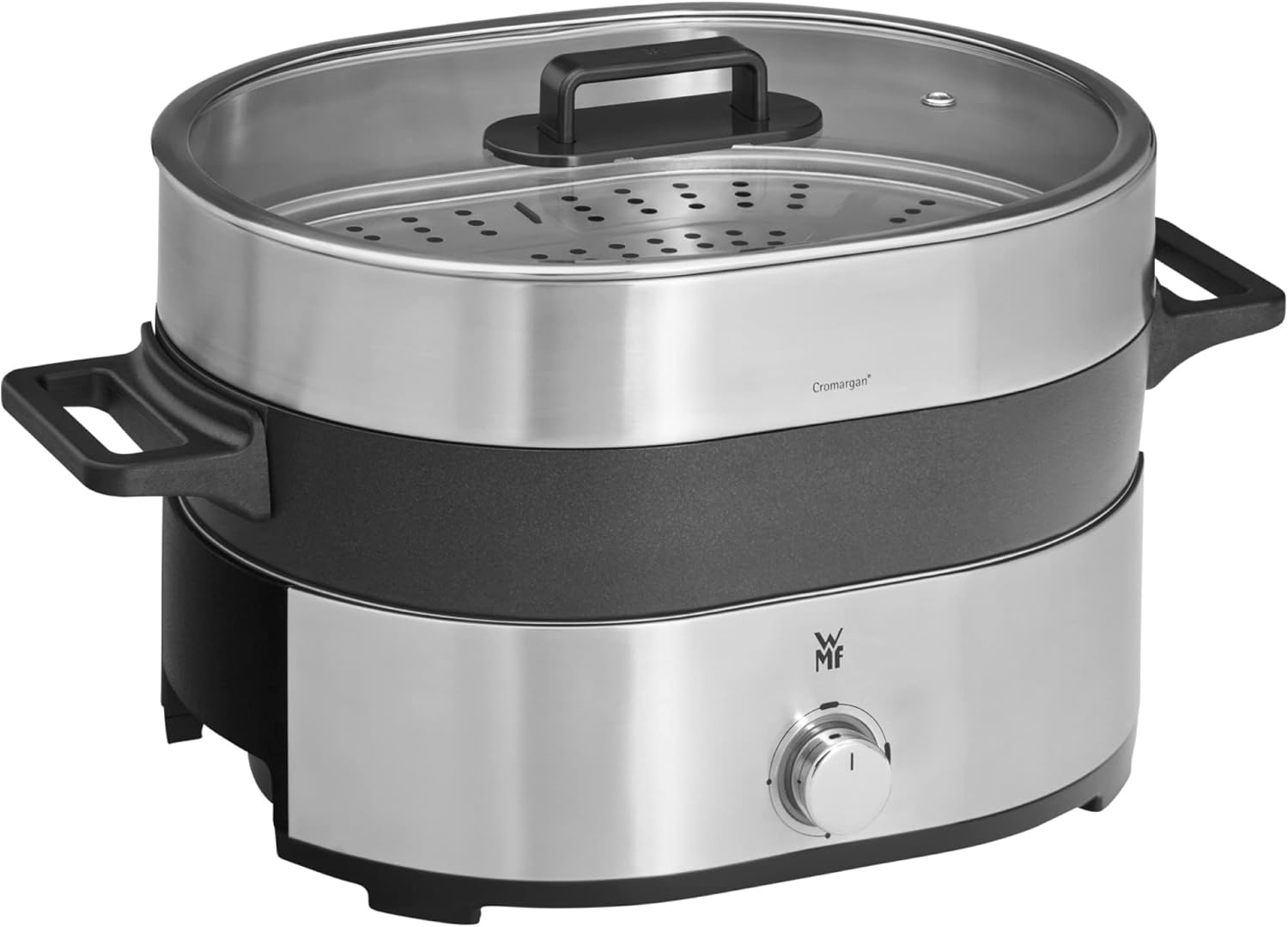 3,6L 1700W ELECTRIC STEAMER WITH HOT POT FUNCTION FOR 6 PEOPLE