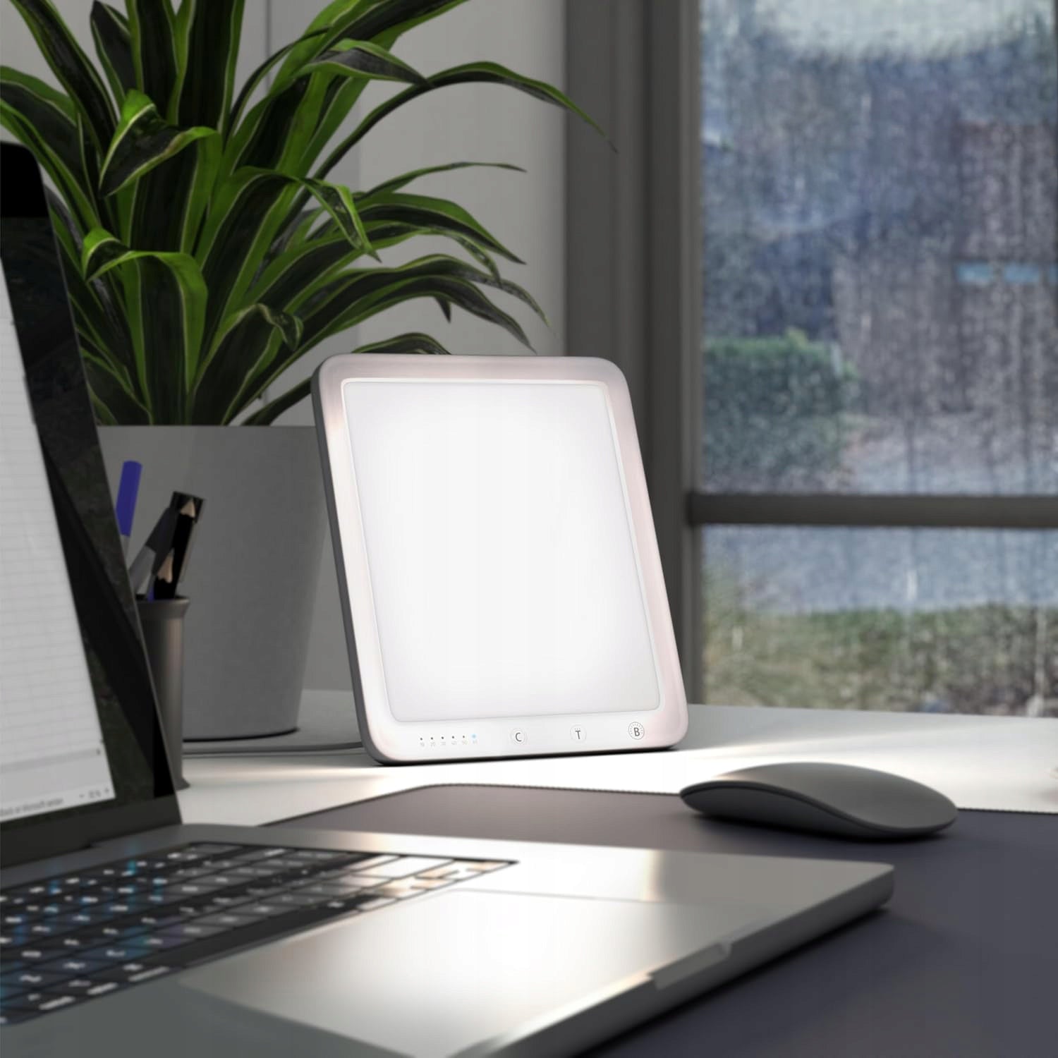 3 Color Day Lamp 10 000 Lux Light Therapy Lamp For Office/Home Packaging status original