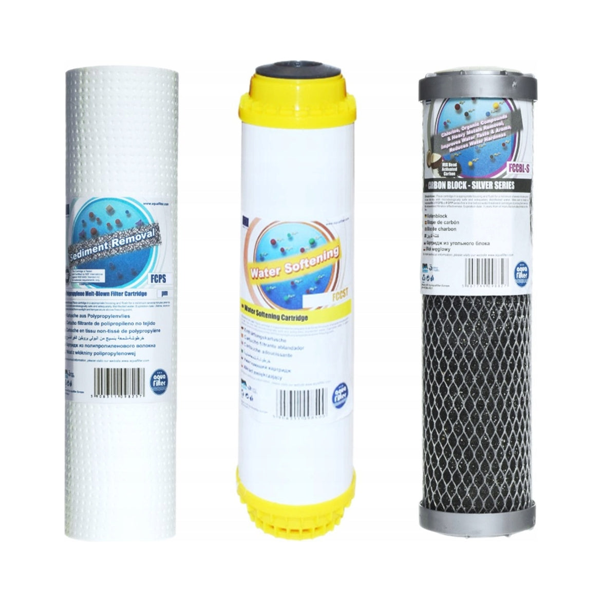3 DEGREE FCPS20 FCCST FCCBL-S WHOLE HOUSE WATER FILTER CARTRIDGES Kind to the jug