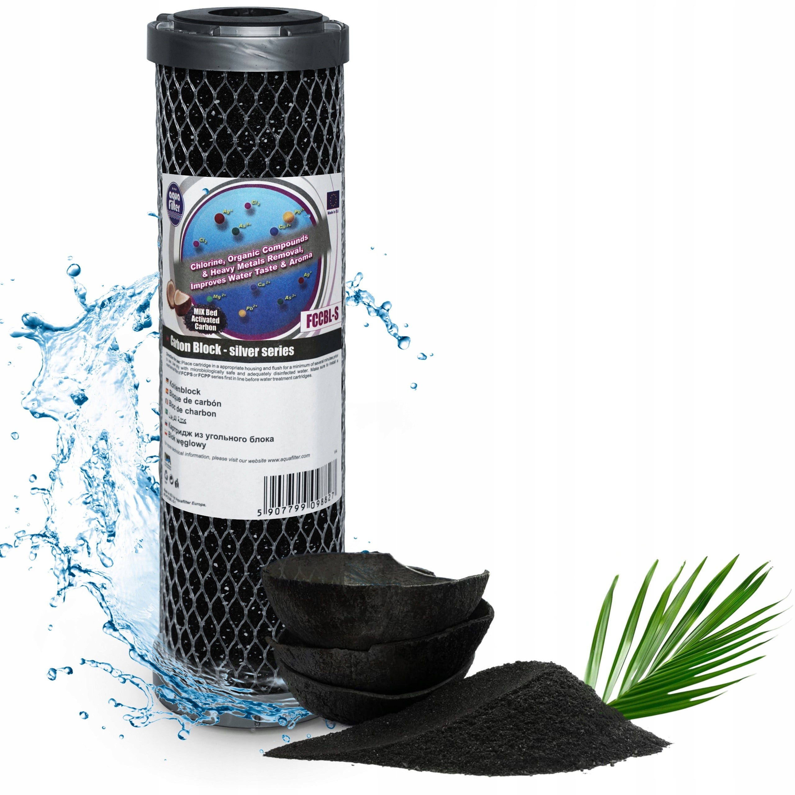 3 DEGREE FCPS20 FCCST FCCBL-S WHOLE HOUSE WATER FILTER CARTRIDGES Number of cartridges 1