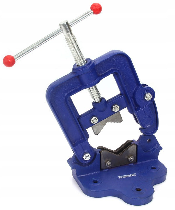 3" Hydraulic Screw Cast Iron Pipe Vise Brand Mar-Pol