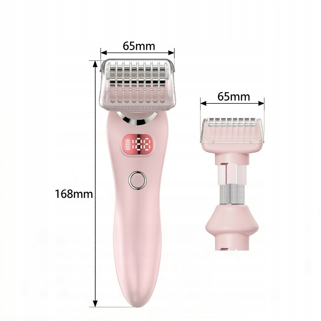3 IN 1 ELECTRIC EPILATOR PINK + IP7 ARC HEAD WITH LED DISPLAY Manufacturer code ELEKTRYCZNA DEPILATOR
