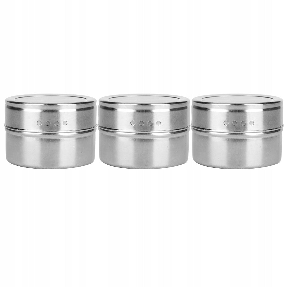 3 Pcs Stainless Steel Spice Pot Brand no brand