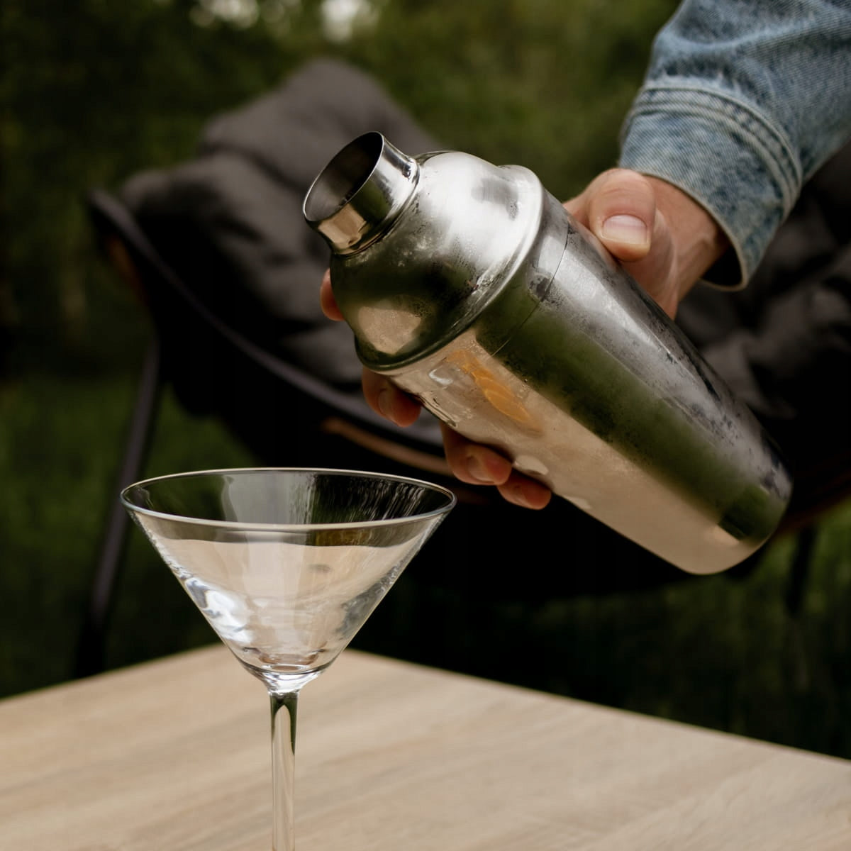 3-Piece Bartending Shaker with Strainer 750 ml for Drinks, Metal Shaker Manufacturer NB