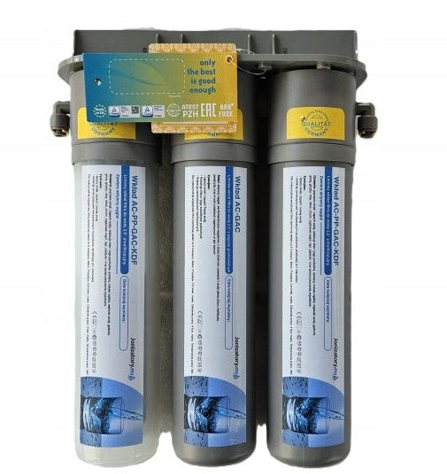 3-STAGE WATER FILTER WITH CAPILLARY MEMBRANE FOR KITCHEN SINK UPS C3 Manufacturer code AMIIUPSC3