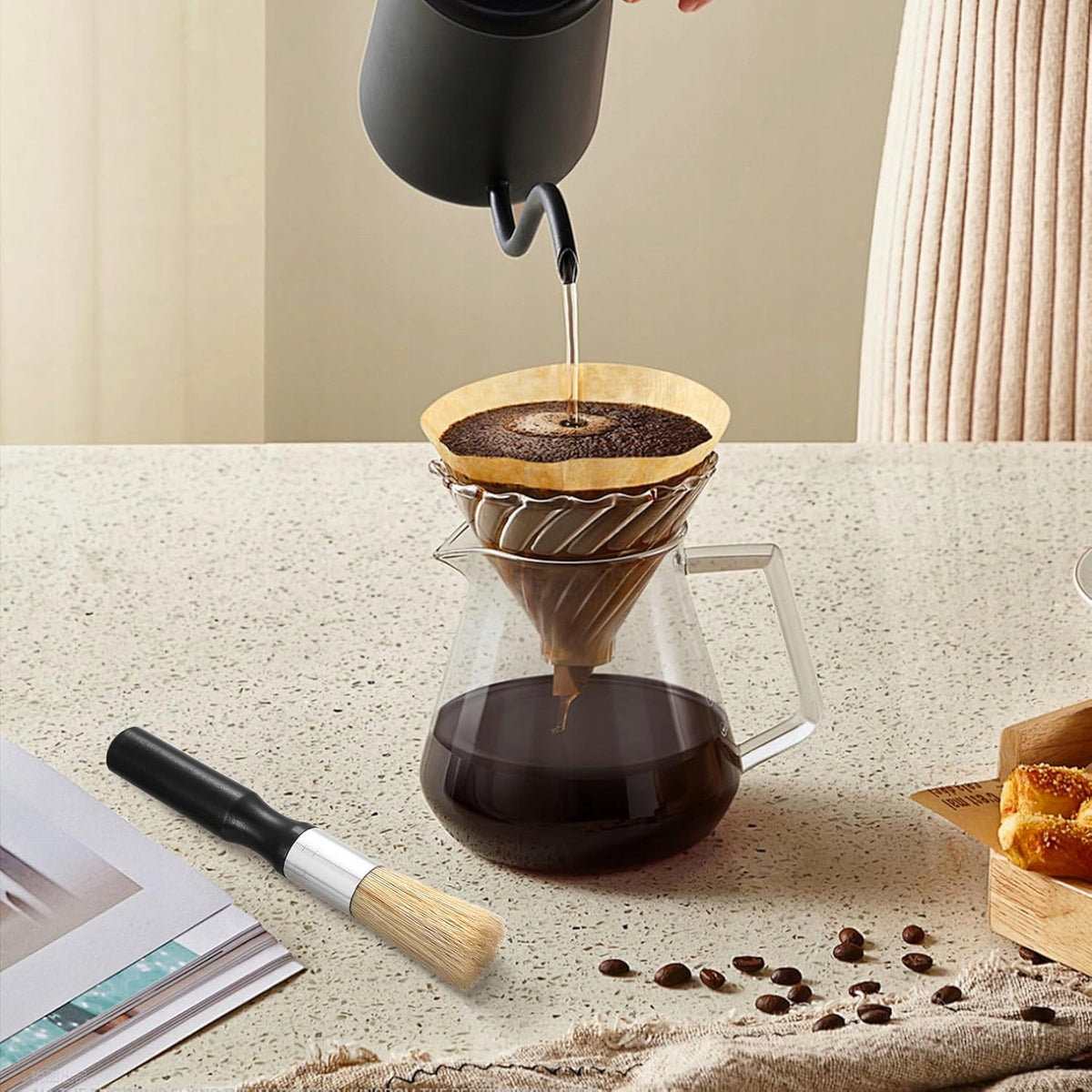3 SZTUKI PĘDZLI BARISTA DO EKSPRESU SZCZOTKI DO CZYSZCZENIA ESPRESSO Manufacturer code 0634479587559